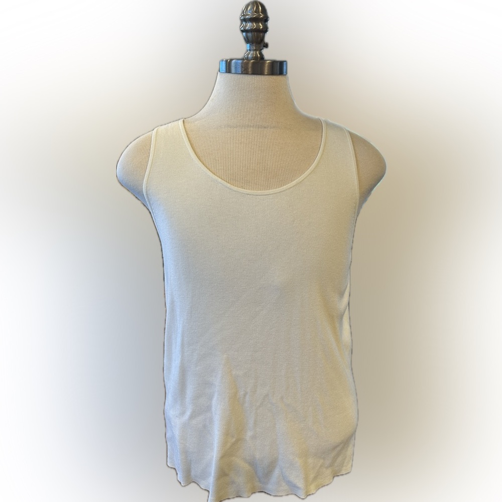 NWOT LOFT XXL Cream Tank